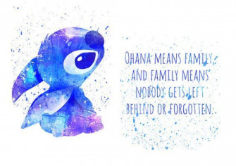 Stitch Ohana Wallpaper On