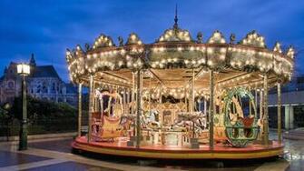 Paris France Wallpaper Church Carousel