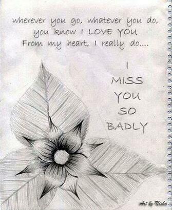 Heart Touching Love Quotes Wallpaper Miss U