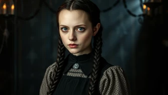 Wednesday Addams HD Wallpaper