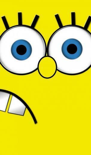 Yellow Spongebob Characters Wallpaper