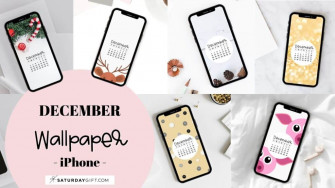 December Calendar Wallpaper Cute iPhone Background