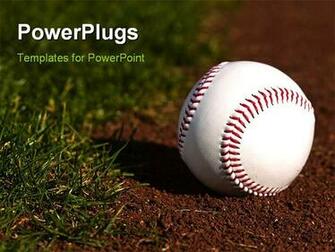 Baseball Fields Background For Powerpoint Template