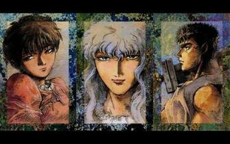 Berserk Guts Anime Griffin Casca Wallpaper
