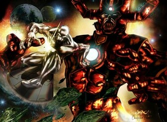 Silver Surfer Galactus Wallpaper Vs By