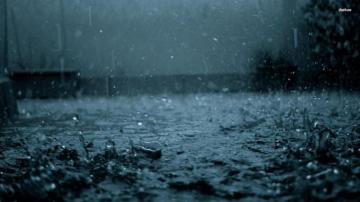 Aesthetic Rain Desktop Wallpaper On