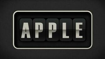 Apple Clock Wallpaper