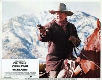 Card For The Shootist Is A American Western