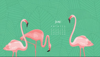 Audrey Of Oh So Lovely Shares June Desktop Wallpaper