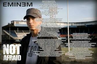 Eminem Not Afraid Lyrics By Tushaar Tushaar4gfx On