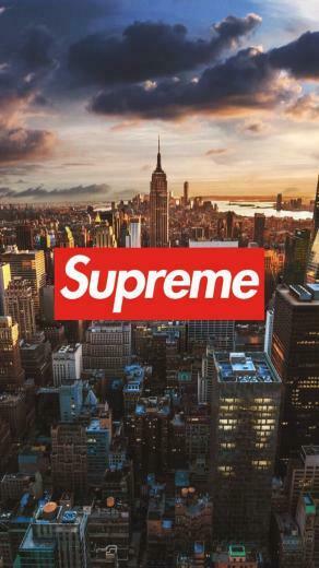 David On Wallpaper In Supreme iPhone