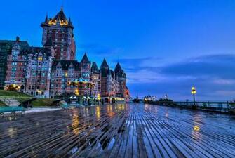 Ch Teau Frontenac HD Wallpaper Background