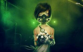 Toxic Girl Wallpaper Artistic