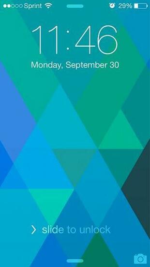 Lock Screen With Matching Home iPhone Wallpaper