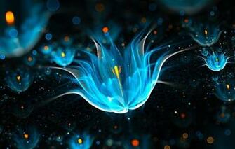 Wallpaper Abstraction Light Neon Glitter