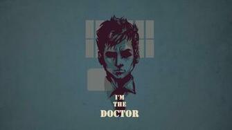 Minimalistic Text Artwork Doctor Who Simple Background