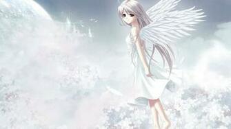 Cute Anime Angel Girl HD Wallpaper Stylish