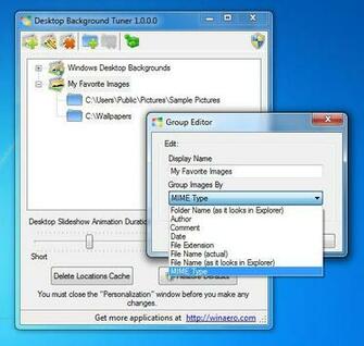 Desktop Background Tuner