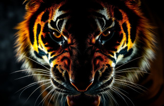 Angry Tiger Eyes Wallpaper