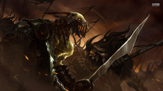 Dark Warrior HD Wallpaper