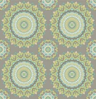 Gemma Grey Boho Medallion Wallpaper Boulevard