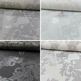 Holden Statement Zena Damask Pattern Wallpaper Stripe Motif