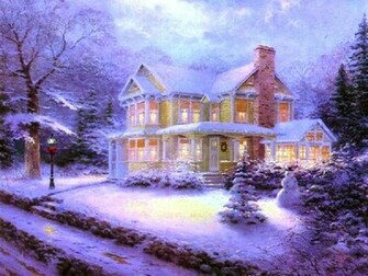 Victorian Christmas Wallpaper