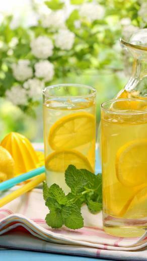 Lemon Lemonade Drinks Cocktails Juice Summer Sun