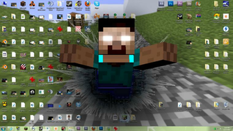Herobrine Helping Others By Herobrinefanclub