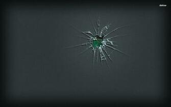 Behind Broken Screen Wallpaper Computer