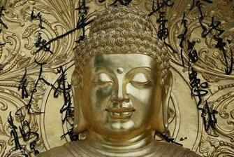 Tibetan Buddhist Wallpaper Japanese Golden Buddha In Darjeeling
