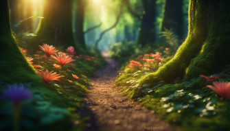 3d Forest Wallpaper