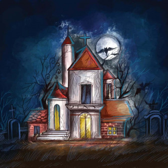 Haunted Mansion Background Wallpaper