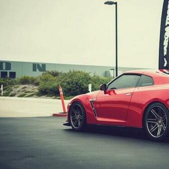 Red Cars Gtr Nissan R35 Gtr35 Wa High
