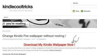 Install Android App My Kindle Wallpaper
