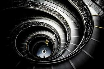 Art Nouveau Desktop Wallpaper Stair