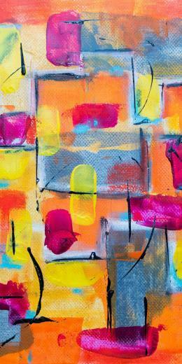 Paint S Stains Art Wallpaper In Abstract