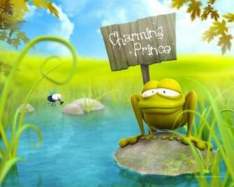 Cartoon Frog Picture Wallpaper