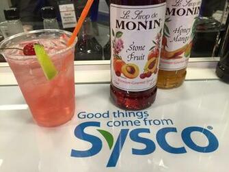 Sysco Corporation On The New Monin Stone Fruit Syrup Is