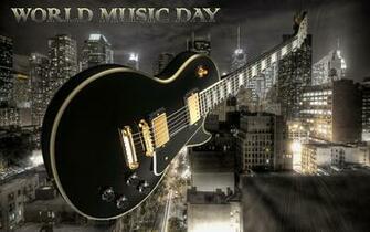 Happy World Music Day Guitar Around The