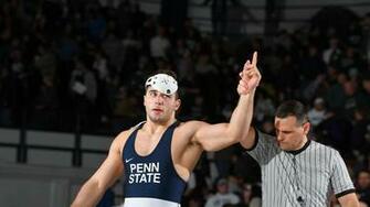 No Penn State Downs Wisconsin In Sold Out Rec Hall