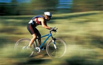 Outdoors Life Cycling Mountain Bikes Passion Wallpaper Art