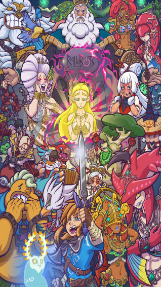 Wallpaper Id Video Game The Legend Of Zelda Breath