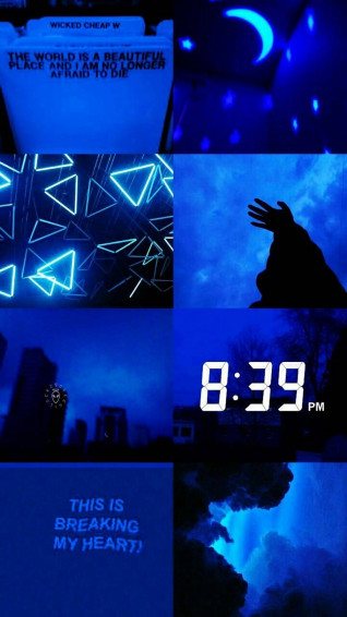 Blue Aesthetic Wallpaper