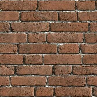 Bluff Brick Red Wall Wallpaper Wholesale Art