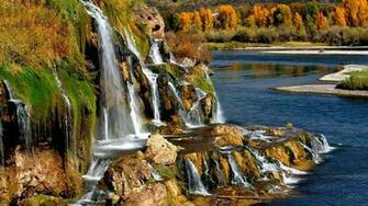 Fall Creek Falls Idaho Us Wallpaper Studio