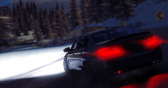 The Crew Wild Run Drifting Mountains Snow Bmw 4k Wallpaper