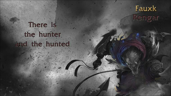 Wallpaper Rengar By Areisha Fan Art Games