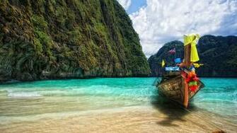 Beach Thailand Wallpaper Art Print Poster HD Widescreen