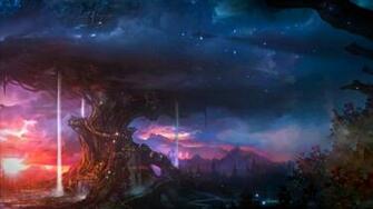 I Removed The People From Traveller Art Of Teldrassil Wow